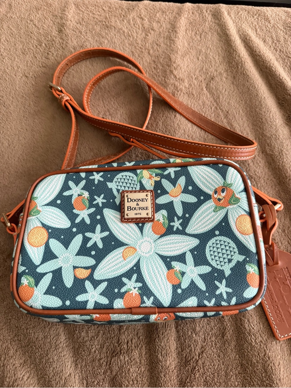Dooney & Bourke Disney 2024 Epcot Flower & Garden Crossbody